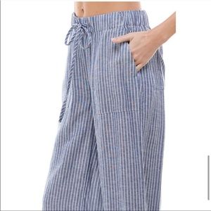 Thread & Supply blue & white striped women’s pants size M